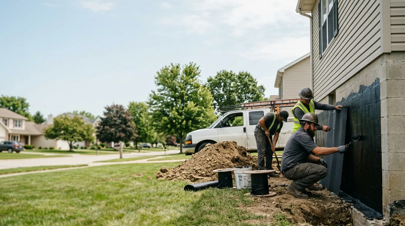 Basement Waterproofing in Tilden, IL near me